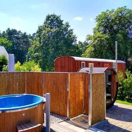 Oriental Tiny House Mit Sauna Wendisch Rietz Eksteriør billede