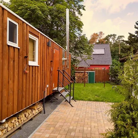 Oriental Tiny House Mit Sauna Wendisch Rietz Eksteriør billede
