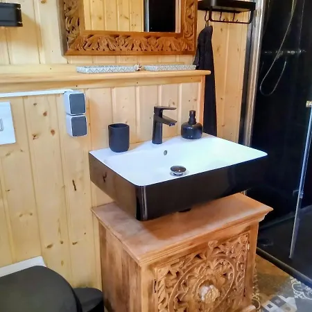 Oriental Tiny House Mit Sauna Wendisch Rietz Eksteriør billede