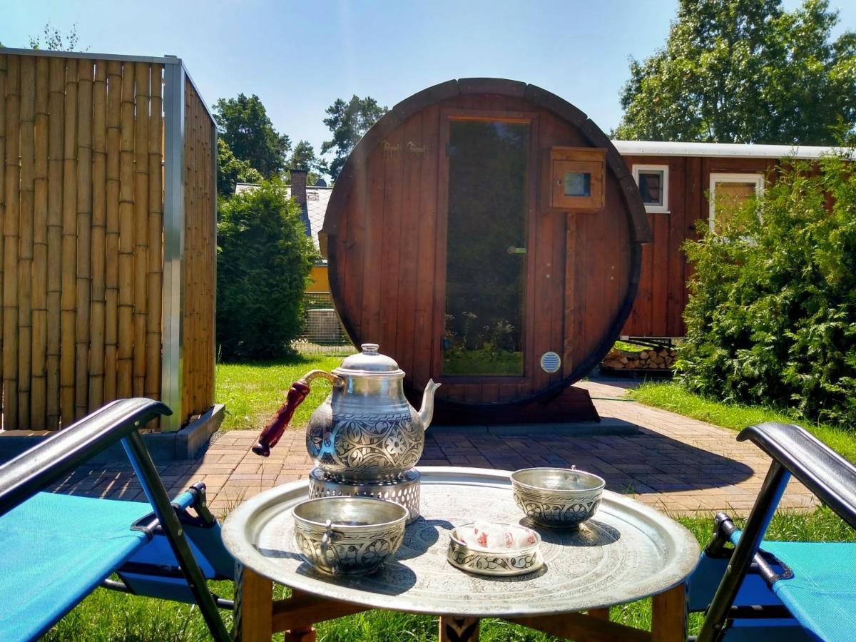 Apartment Oriental Tiny House Mit Sauna Wendisch Rietz